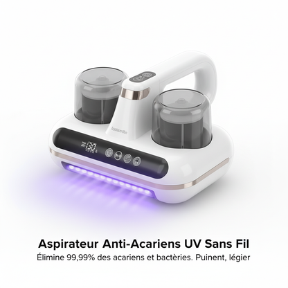 Aspirateur Anti-Acariens UV Sans Fil™