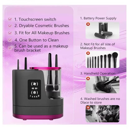 Machine 3-en-1 Nettoyage Pinceaux USB