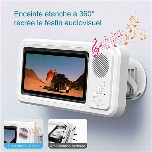 Enceinte de douche étanche à 360°