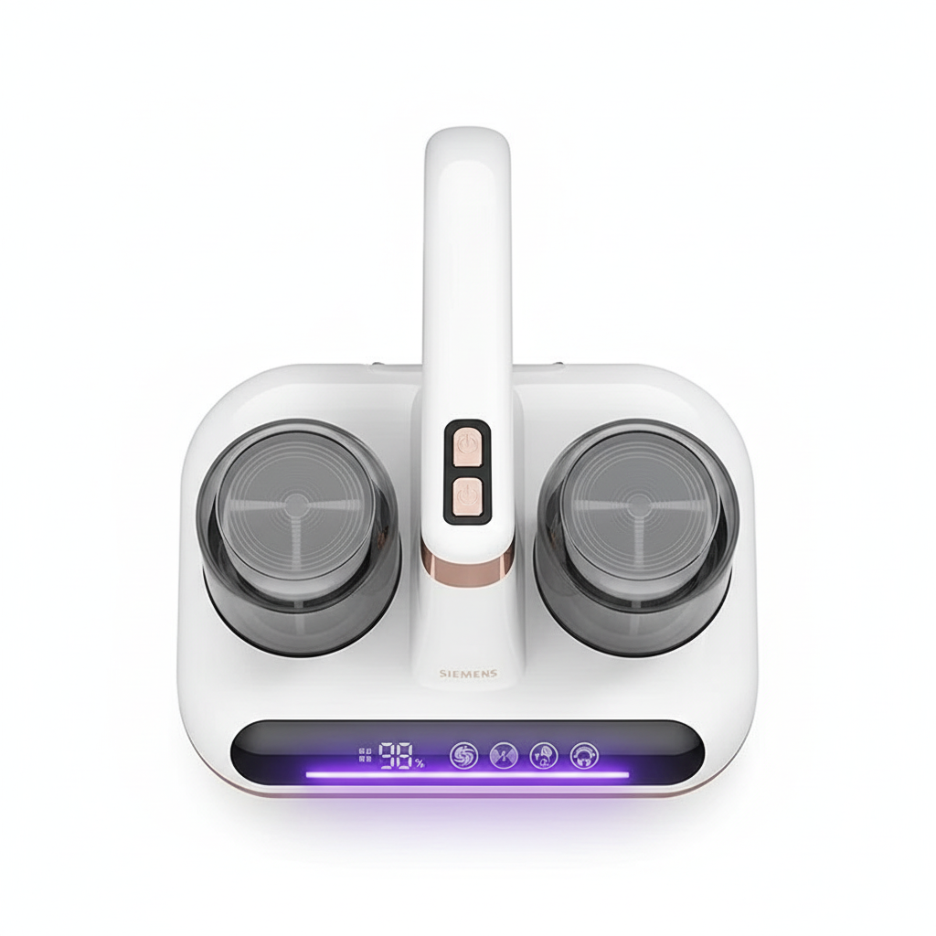 New Mattress Vacuum Mite Remover Cordless Handheld Cleaner Powerful Suction For Cleaning Bed Pillows Home Supplies